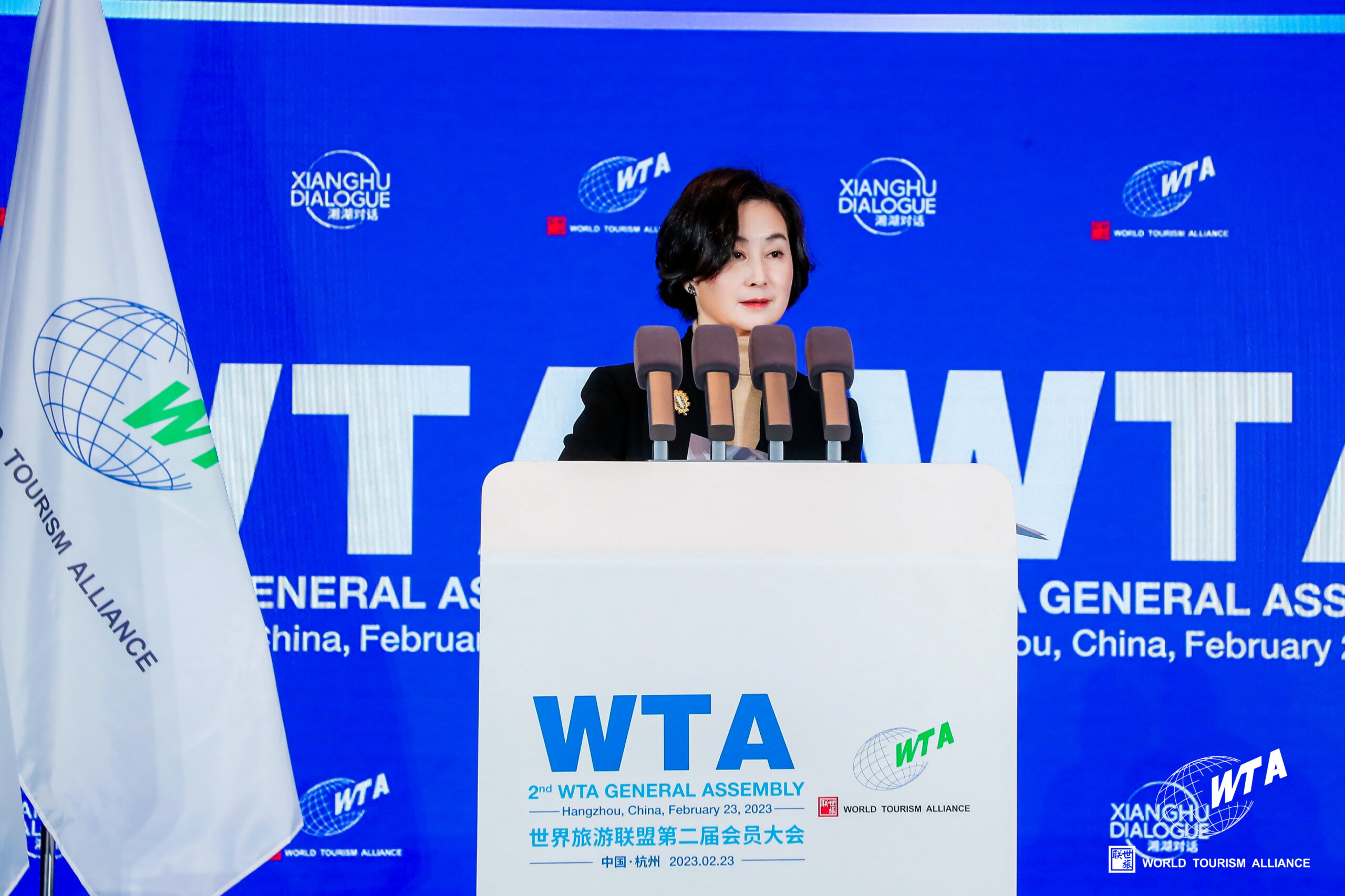何超瓊女士當選世界旅遊聯盟副主席